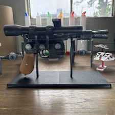 Han Solo Blaster DL-44 Inspired Replica, Star Wars , Full Size Cosplay W/Stand picture