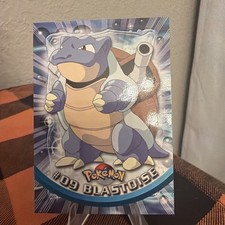 Vintage Pokemon Blastoise #09 Glossy Collector Card Nintendo Original Artwork picture