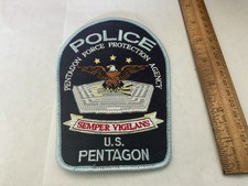 U.S. Pentagon Washington DC. New Full Size Patch 100% Embroidered, 6 inch height picture