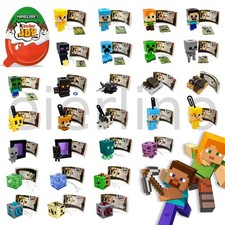 YOUR CHOICE : SELECT FROM all 28 Minecraft KINDER JOY  1.3
