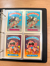 1985 Topps Garbage Pail Kids Series 1 Complete 82 Card Set A & B GPK OS1 Binder picture