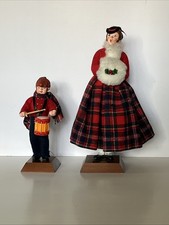 Vintage 1985 Simpich Character Dolls Colorado USA Christmas Decorations - Repair picture