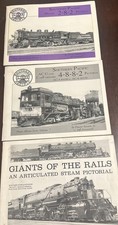 Lot of 3 Southern Pacific Lines 2-8-2/4-8-8-2 Pictorial Collections Karam Books picture