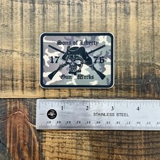 Sons Of Liberty Gun Works 1776 Rifles Tactical Sticker Decal Shot Show NRA OEM picture