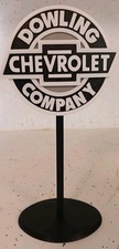Chevrolet Dealership Sign From Columbia, Tennessee. 3d Printed Miniature Diorama picture