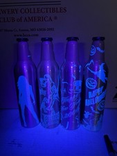 Bud Light Black Light Aluminum Bottles picture