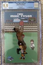 CGC 9.9 Mike Tyson Punch Out Fame Limited 200 Numbered Exclusive Matthew Waite picture