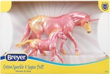 Breyer Horses Freedom Series Candy Delights -Unicorn Horse & Foal Set B-FS-10613 picture