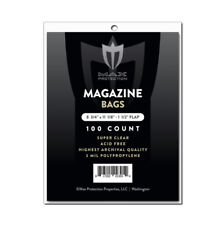 1000 Max Pro Ultra Premium Magazine Bags - 8-3/4 x 11-1/8 - Acid Free Archivals picture