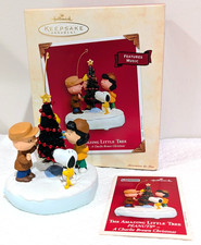 2003 Hallmark Keepsake Peanuts The Amazing Little Tree Music Christmas Ornament picture