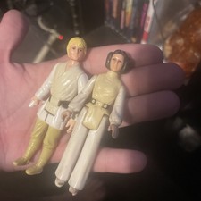 Star Wars - Luke Skywalker FarmBoy - Princess Leia Hong Kong Unitoy 1977 Kenner picture