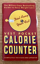 VTG 1990 Doubleday Vest Pocket Calorie Counter, Dial Feature, Paperback, 3”-5” picture