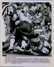 LG767 1980 Orig George Riley Photo ANDY JOHNSON New England Patriots vs Eagles picture