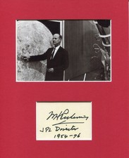 William Bill Pickering Rocket Scientist NASA JPL Space Signed Autograph Photo picture