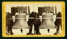 b304, James Cremer Stereoview, # -, Old Liberty Bell, Philadelphia, PA., 1870's picture