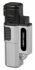 Vertigo Hornet Silver Quad Torch Lighter picture