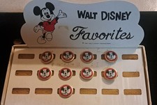 1961 Walt Disney Productions Favorite Mickey Mouse Club Adjustable Souvenir Ring picture
