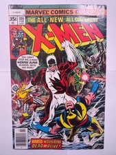 X-Men #109 (1978) 1st Weapon Alpha Guardian Marvel Raw Back & Page Tear picture