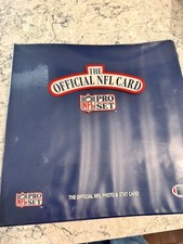 1990 Pro Set NFL Football Near Complete Set 799/800 + Complete Inserts & Binder picture