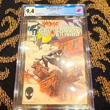 Marvel Comics Web of Spider-Man #1 CGC 9.4 (1985) Direct Edition Spider-Man picture