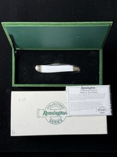 Remington Collectors Series RE18231 Peanut Mother of Pearl Knife 310 Pocketknife picture