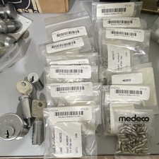 Medeco Biaxial F50 Bottom Pin Lot 1K-6K 1Q-6Q NOS 100ct Bags And 4 Biaxial Cylin picture