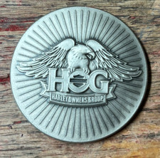 Harley Davidson HOG Harley Owners Group Eagle Challenge Coin Est 1983 picture