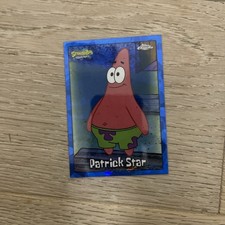 2025 Topps Chrome SpongeBob Squarepants Sapphire Patrick Star #24 picture