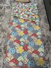 Vintage JC Penny Circa 70's Sleeping Bag Daisy & Love picture