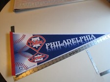 Vintage MLB 1995 Philadelphia Phillies Souvenir Pennant BIS picture