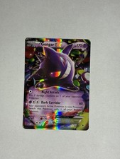 Pokémon Gengar EX 34/119 XY Phantom Forces Ultra Rare Full Art Holo Card TCG picture