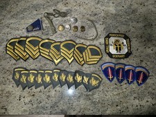Vintage Military Patches/Pins Lot picture