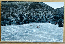 1940s RPPC Boat Racing Arkansas River Salida Canon City CO Sanborn X1542 Kayak picture