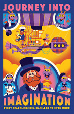 Journey Into Imagination Dreamfinder Figment Disney Attraction Poster picture