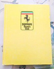 Ferrari Ca. Owners Club 1991 Yearbook Yellow Cover Ferrari Automobiles Original picture