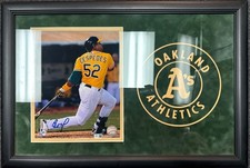 Yoenis Cespedes Signed Framed Photo picture