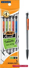 BIC Xtra-Smooth Mechanical Pencils with Erasers, Bulk 5-Count Pack picture