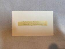 1972 DICK COFFMAN Vintage Baseball Signed Index Card (D. 1972) JSA Auth - O picture