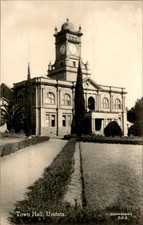 Umtata South Africa Town Hall G.S.2. c1900s-10s Real Photo Postcard bhn picture