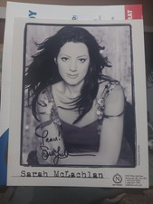 Sarah McLachlan Signed 8 x 10 Photo Autographed picture picture