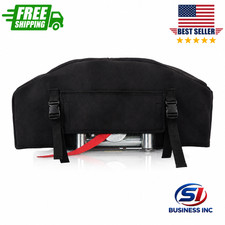 Winch Cover,Heavy Duty UV-resistant Waterproof Winch Protective Cover with Draws picture