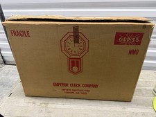 Vintage 1978 Emperor School Clock Kit NOS Unassembled Original Box Movement picture