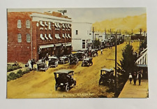 Main Street Oroville Washington circa 1914 Postcard Unposted picture