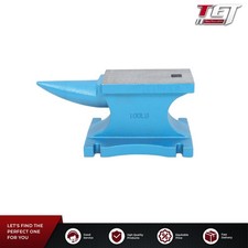 Single Horn Anvil 99Lbs Blacksmith Anvil Cast-Iron Heat Treated Long Round Horn picture