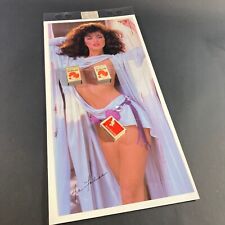 VINTAGE AUGUST 1986 PLAYBOY MAGAZINE PLAYMATE CENTREFOLD POSTER AVA FABIAN picture
