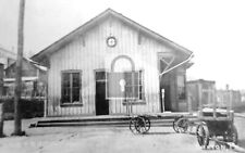 Railroad Train Station Depot Saxton Pennsylvania PA Reprint Postcard picture