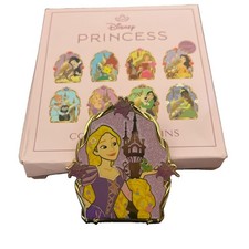 DISNEY PALM PINK A LA MODE RAPUNZEL PALS & CASTLES JUMBO MYSTERY PIN PASCAL picture