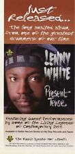 1995 Print Ad of Hip Bop Records Lenny White Present Tense picture