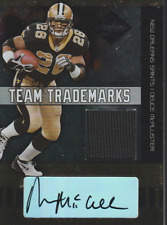 Deuce McAllister 2004 Donruss Team Trademarks autograph auto card TT-10 /50 picture