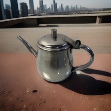 Bradshaw International Gooseneck Teapot Creamer Stainless Steel India 4